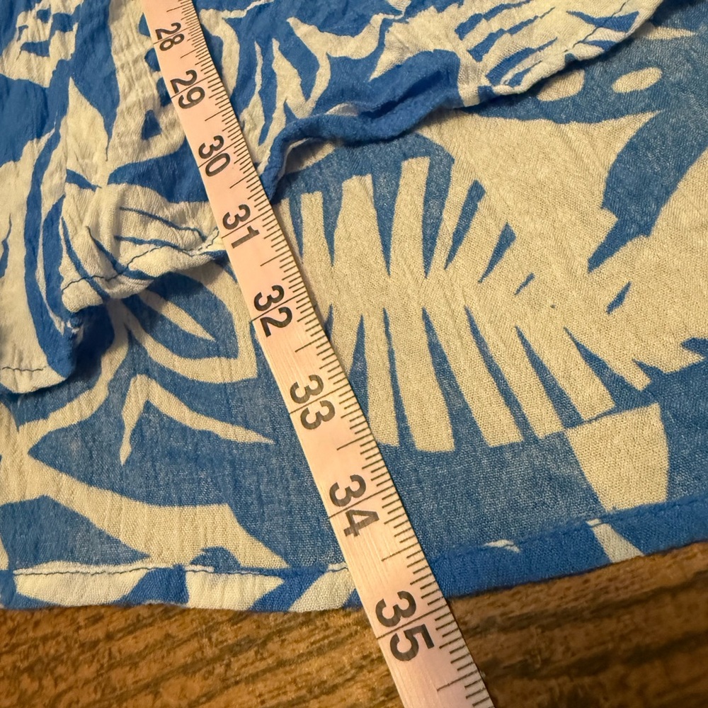 Roxy Hawaiian Tropical Print Swim Coverup Dress - Size Medium - Picture 8 of 11